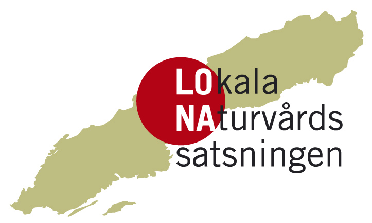 Loggo för LONA- Lokala naturvårdssastningen
