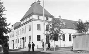 Arbetareföreningens hus. Foto tidigt 1900-tal,Dalarnas museums arkiv.