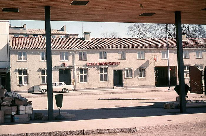 Dala-Demokratens hus vid Holmgatan.