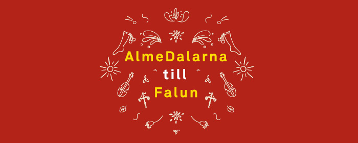 Vinjett AlmeDalarna till Falun
