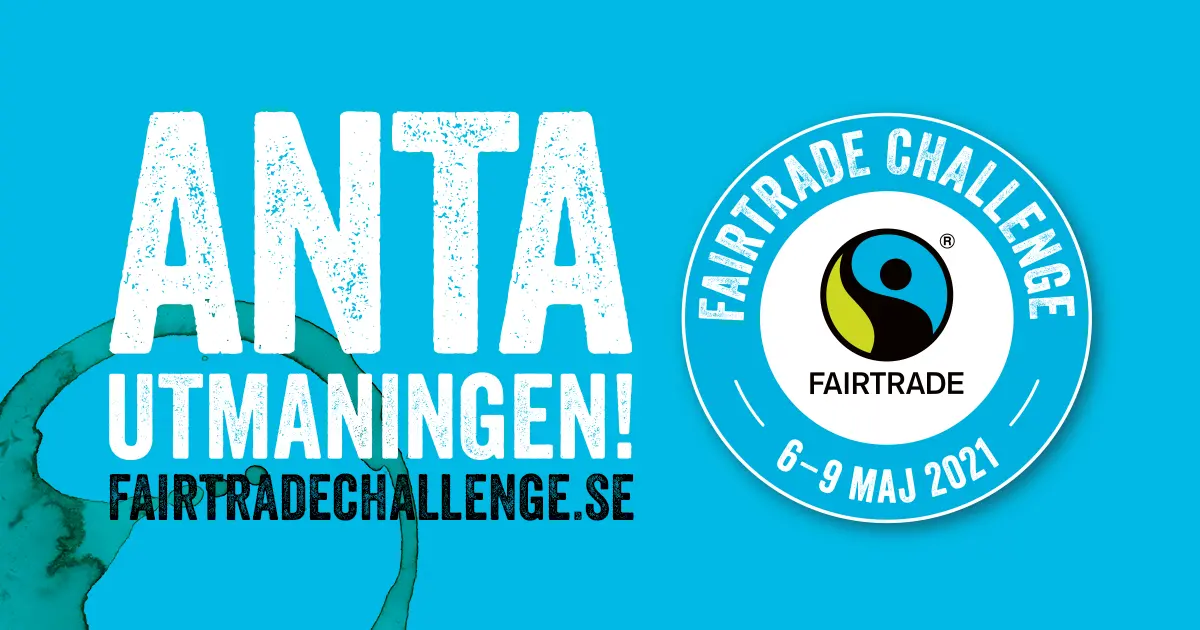 Loggan för Fairtrade Challenge 2021, 6-9 maj